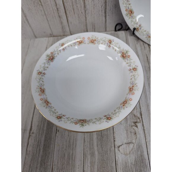 International Brighton Claridge 8302 Porcelain Set of 4 Cereal Soup Bowls - Picture 5 of 8